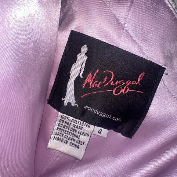 Mac Duggal one shoulder gown - Picture 4 of 6